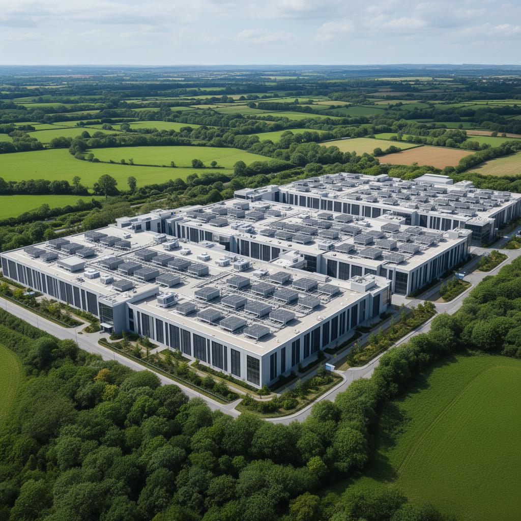 How much electricity does AI use in the UK?